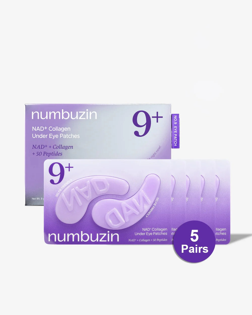 Numbuzin No. 9 NAD+ Under Eye Patches 5 ea