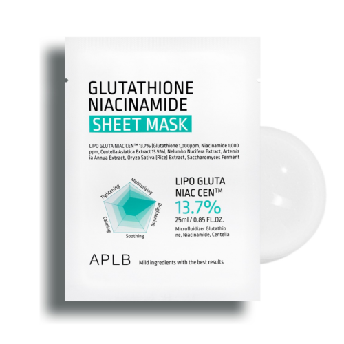 APLB GLUTATHIONE NIACINAMIDE SHEET MASK
