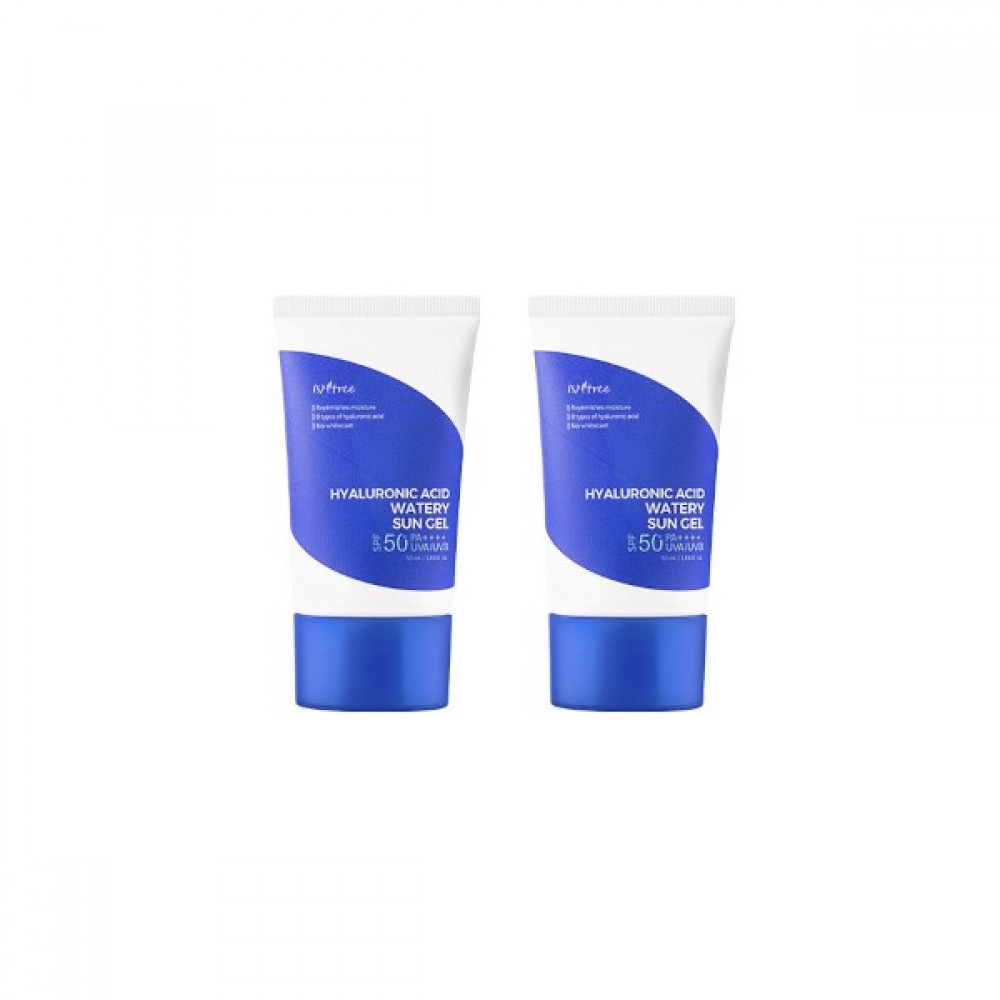 ISNTREE HYALURONIC ACID WATERY SUN GEL SET OF 2